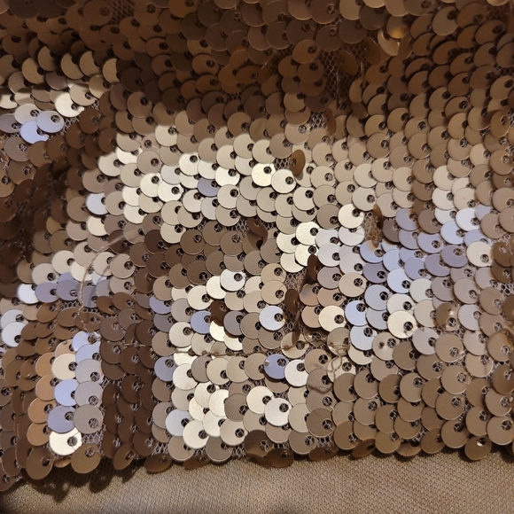 Lulus A moment like this gold sequin bodycon dress - Picture 9 of 9